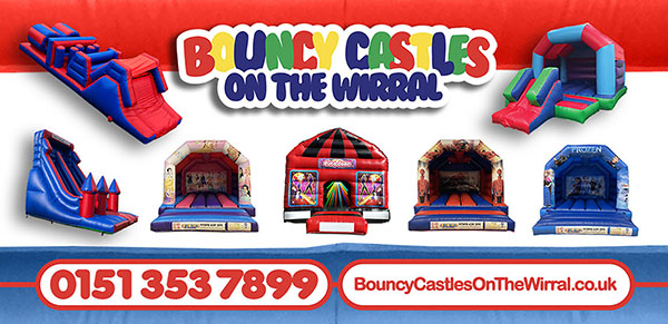 For Thornton Hough bouncy castle hire, choose Bouncy Castles on the Wirral Bouncy Castle Hire Thornton Hough
