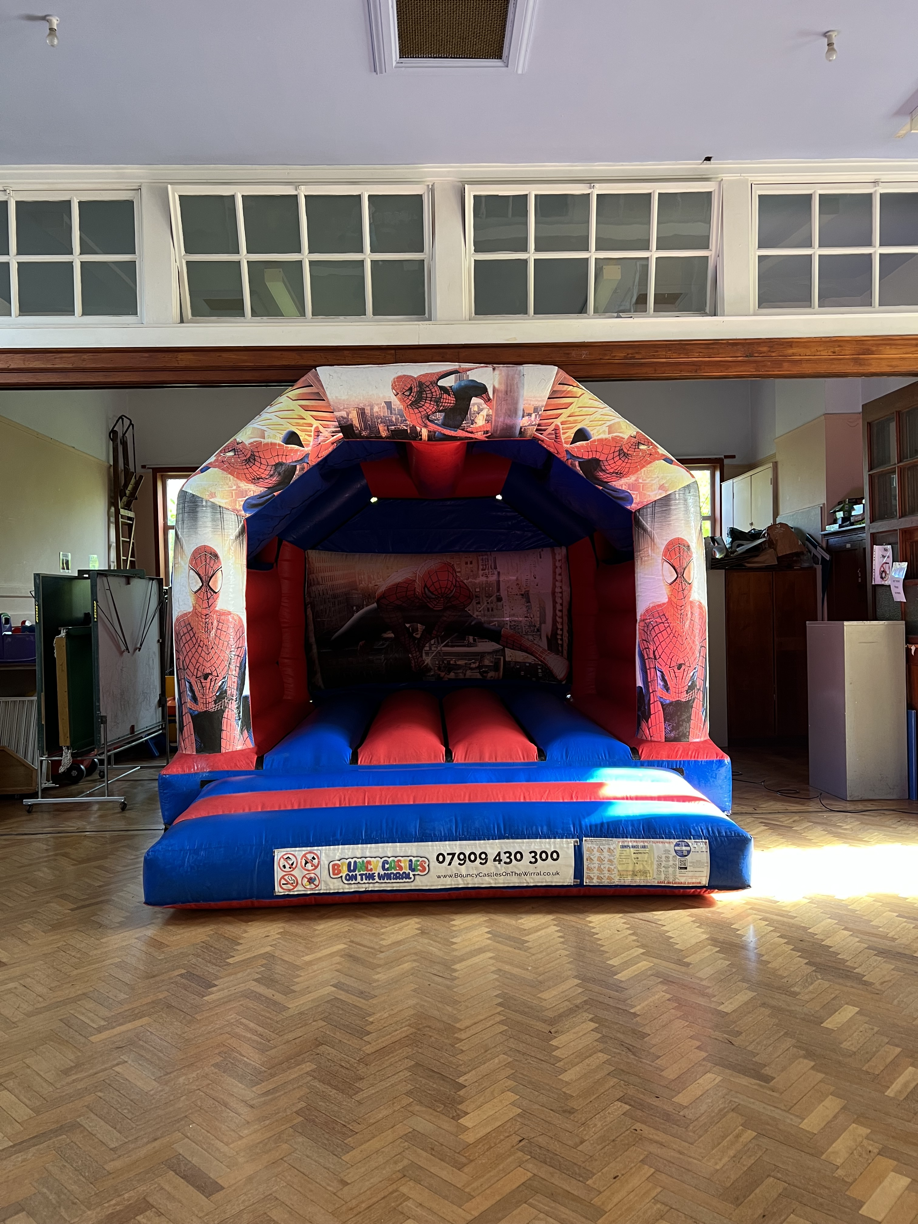 bouncy castle hire at Bromborough Methodist Church